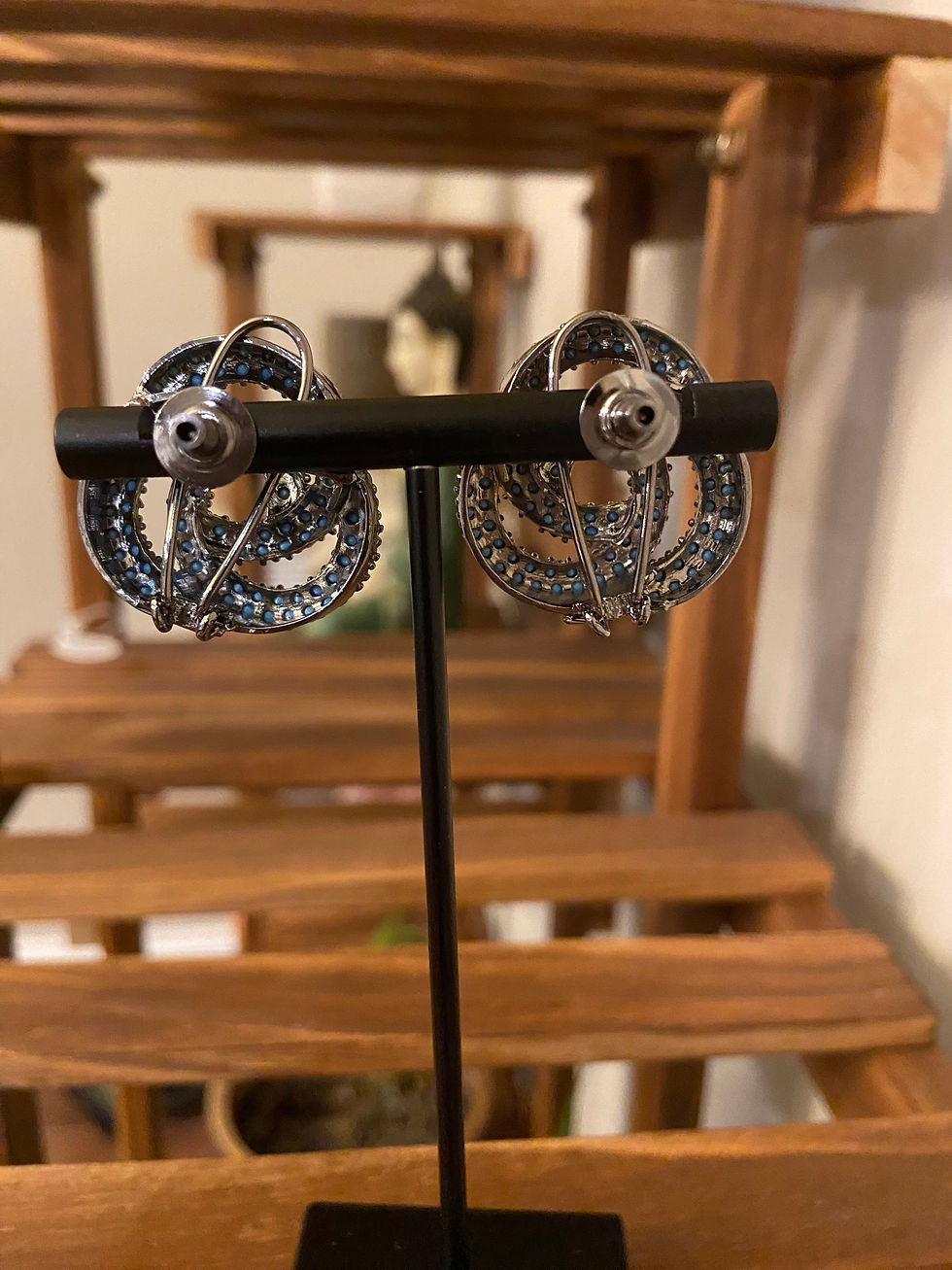 Thumbnail: Beautiful earrings tops available in two colors