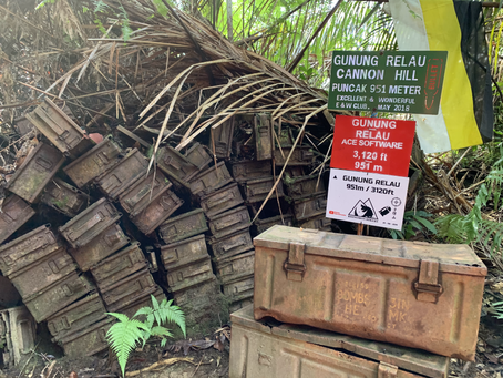 Gunung Relau , Cannon Hill 951m Kampar