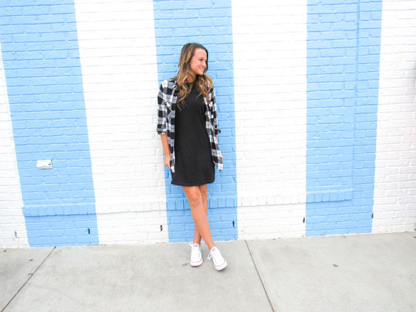 What to Wear Wednesday: Styling a t-shirt dress