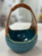 basket vase by Michael Ostrov