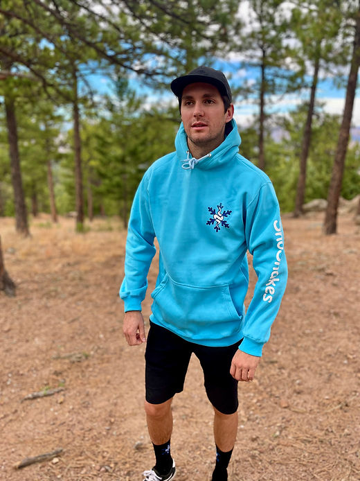 美品 IDEASWAM Snake Logo Hoodie (Blue) L IDEASWAM snake logo hoodie blue 青 L