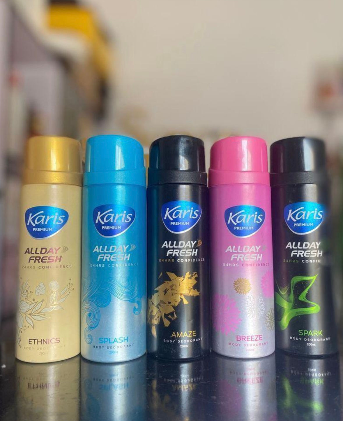 Karis body spray 