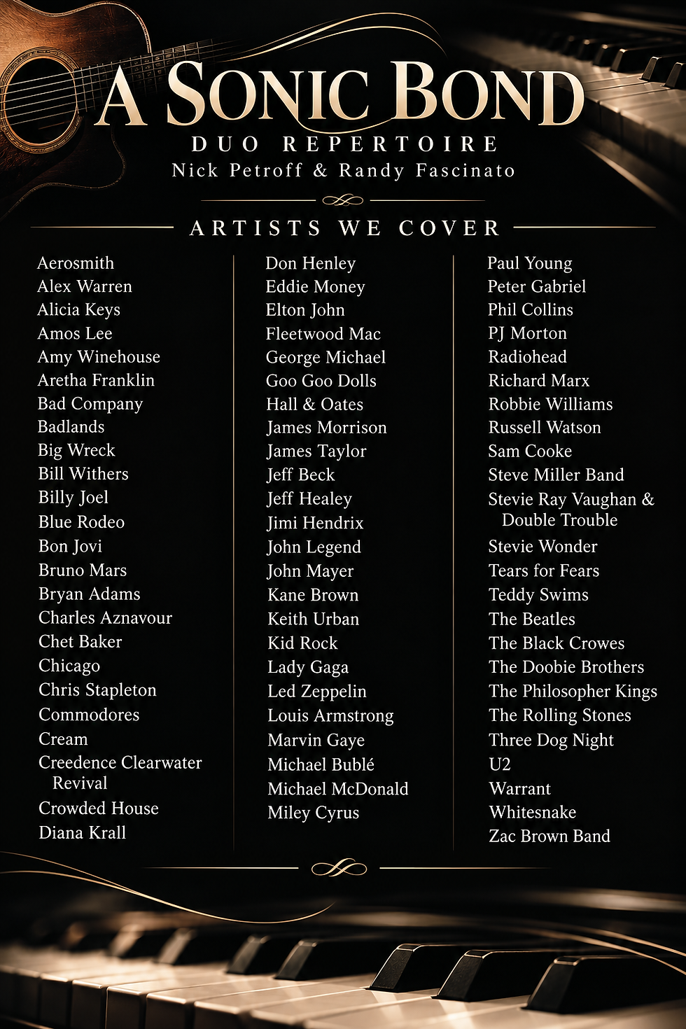 Artist List