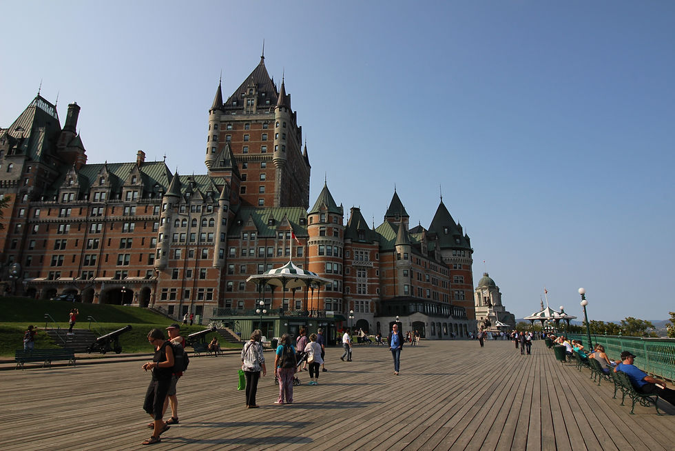 Québec City, chateau Frontenac