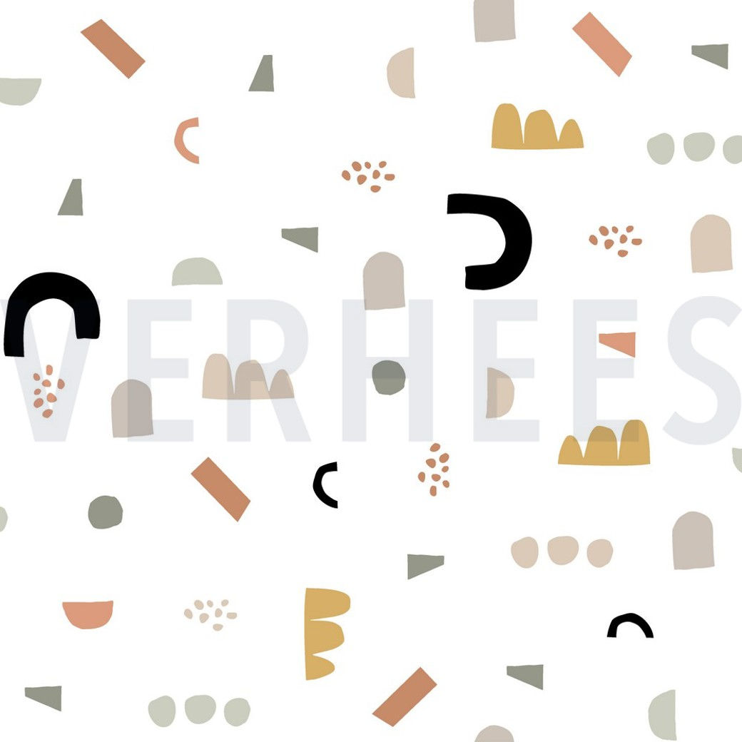 Jersey Safari Animals - White