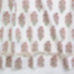 Wild Floral in Blushing - Fableism Indian Block Prints Cottage