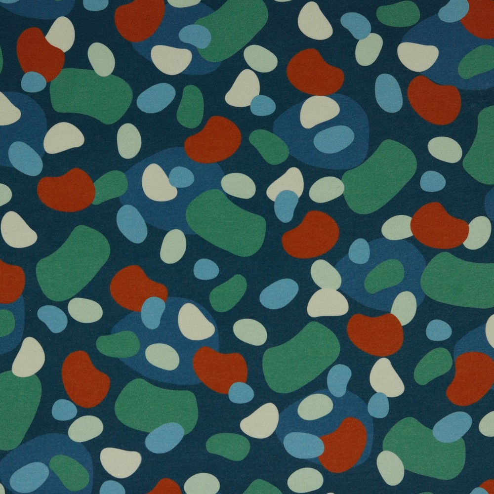 Softshell Colorful Spots - Navy