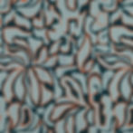 Thumbnail: Viscose Rosella Stretch Abstract - Petrol