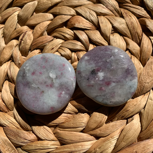 Pink Tourmaline Flatstone