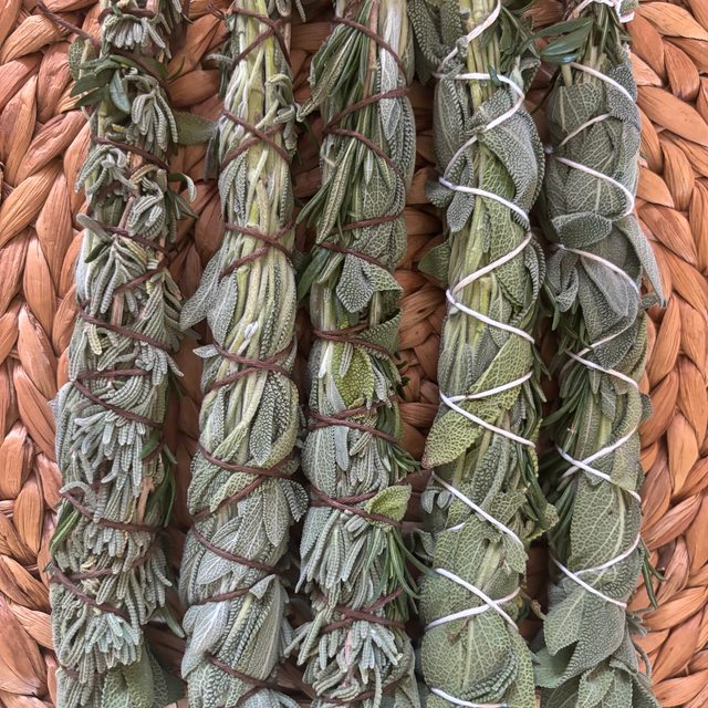 Sage, Lavender and Rosemary Smudge Sticks
