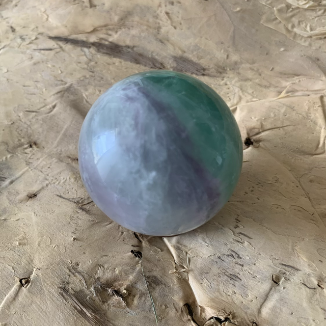 Rainbow Fluorite Sphere