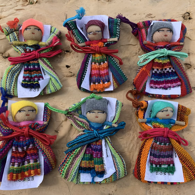Guatemalan Doll with Pouch