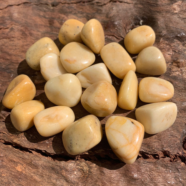 Yellow Jasper Tumbles