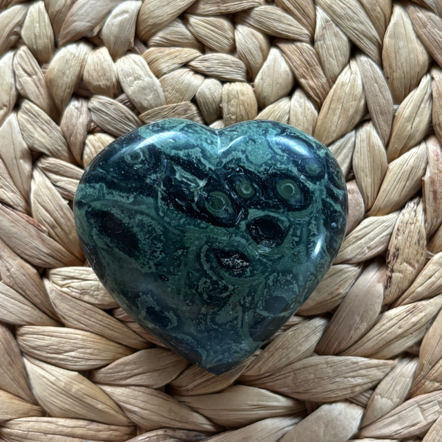 Kambaba Jasper Heart