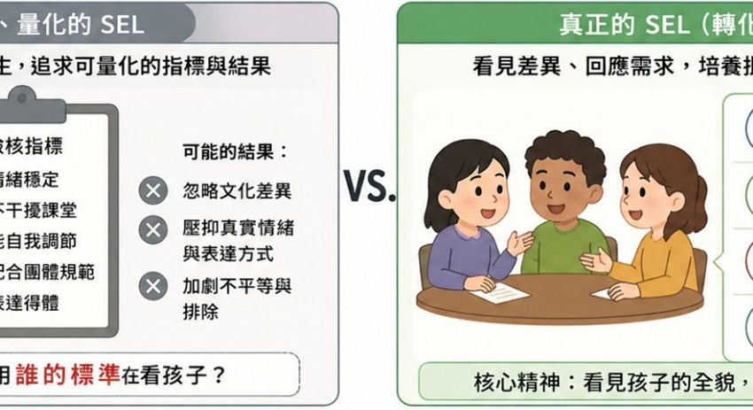 別再只求孩子「情緒穩定」:當 SEL 變成標準,我們是否忽略了教育公平的真正意義?