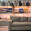 Thumbnail: Urban Barn Sectional Pull Out Sectional RHS Sofa Bed 