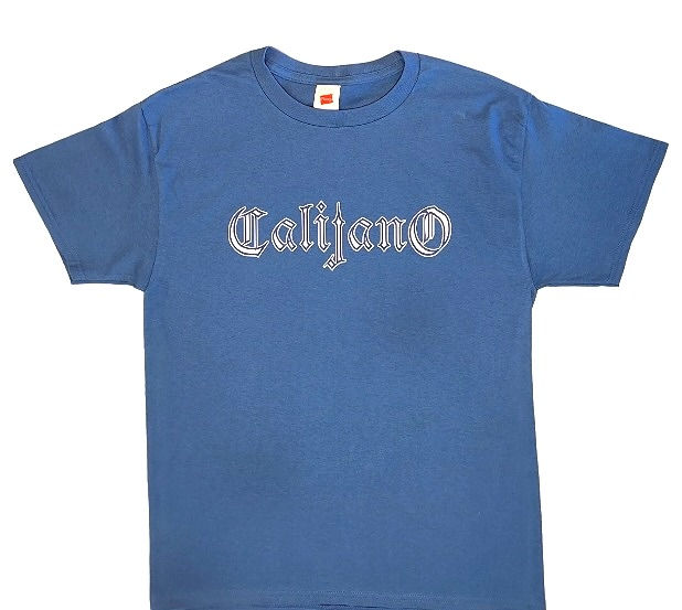 CalijanO Blue White font