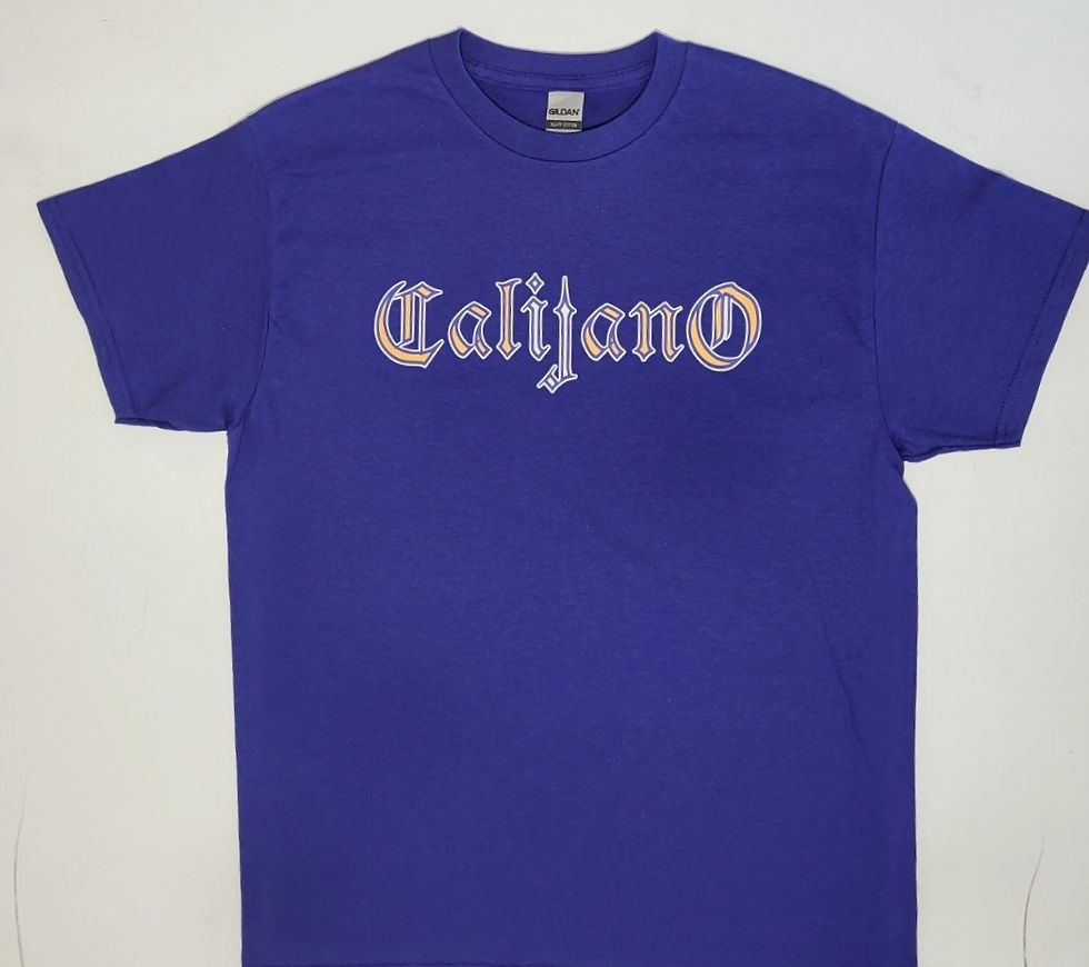 CalijanO Purple Gold font