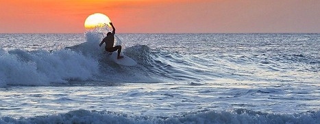 Sunset in Kuta Beach, Bali