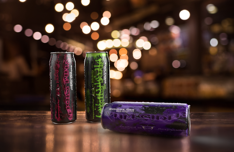 VNM Cider - Hard Cider Mock-up, Adobe Dimension