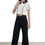 Thumbnail: 100% cotton Beige Peter Pan Collar Shirt