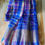 Thumbnail: Dhoop Chao Purple Check Organza Silk Dupatta