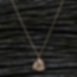 Western Heart Rhodium Chain Pendant