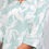 Thumbnail: Pastel Green Leaf Print Top & Pyjamas Set