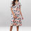Thumbnail: ABSTRACT PRINTED MIDI DRESS