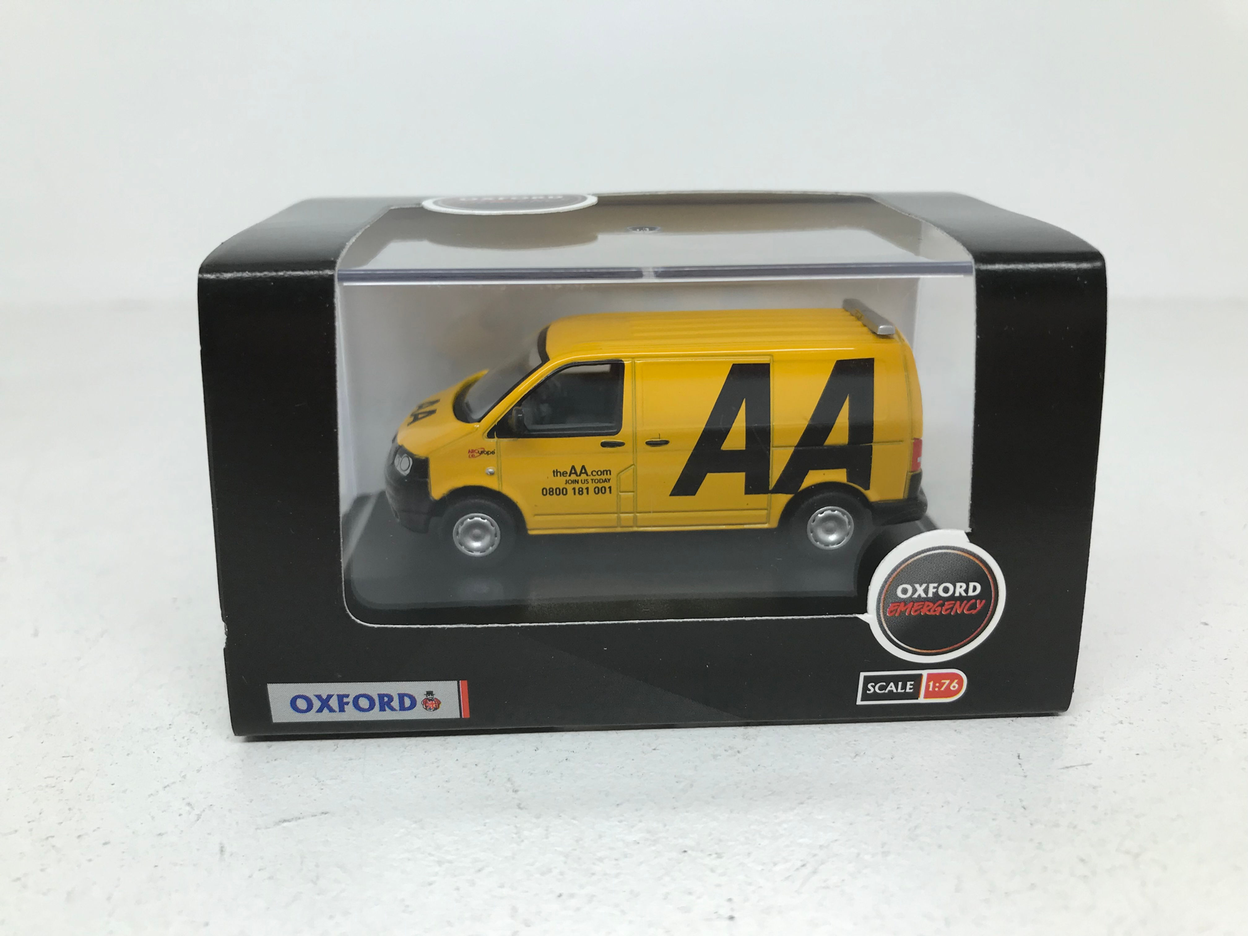 OXFORD 1:76 SCALE OO GAUGE 76T5V005 VW T5 VAN AA RESCUE