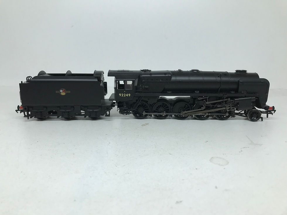 Thumbnail: BACHMANN OO GAUGE 32-855 BR BLACK 9F 92249 2-10-0 LATE CREST LOCOMOTIVE