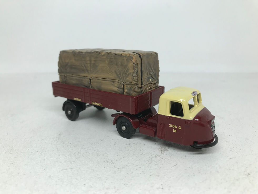 Thumbnail: CORGI TRACKSIDE 1:76 OO SCALE DG148022 BR SCAMMELL SCARAB + LOADED TRAILER