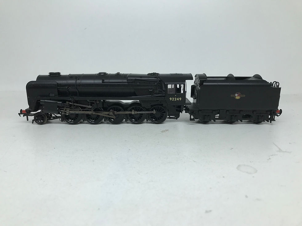 Thumbnail: BACHMANN OO GAUGE 32-855 BR BLACK 9F 92249 2-10-0 LATE CREST LOCOMOTIVE