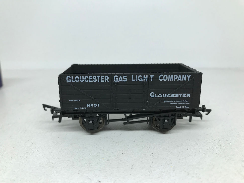 Thumbnail: DAPOL OO GAUGE BRM LIMITED EDITION GLOUCESTER GAS LIGHT WAGON