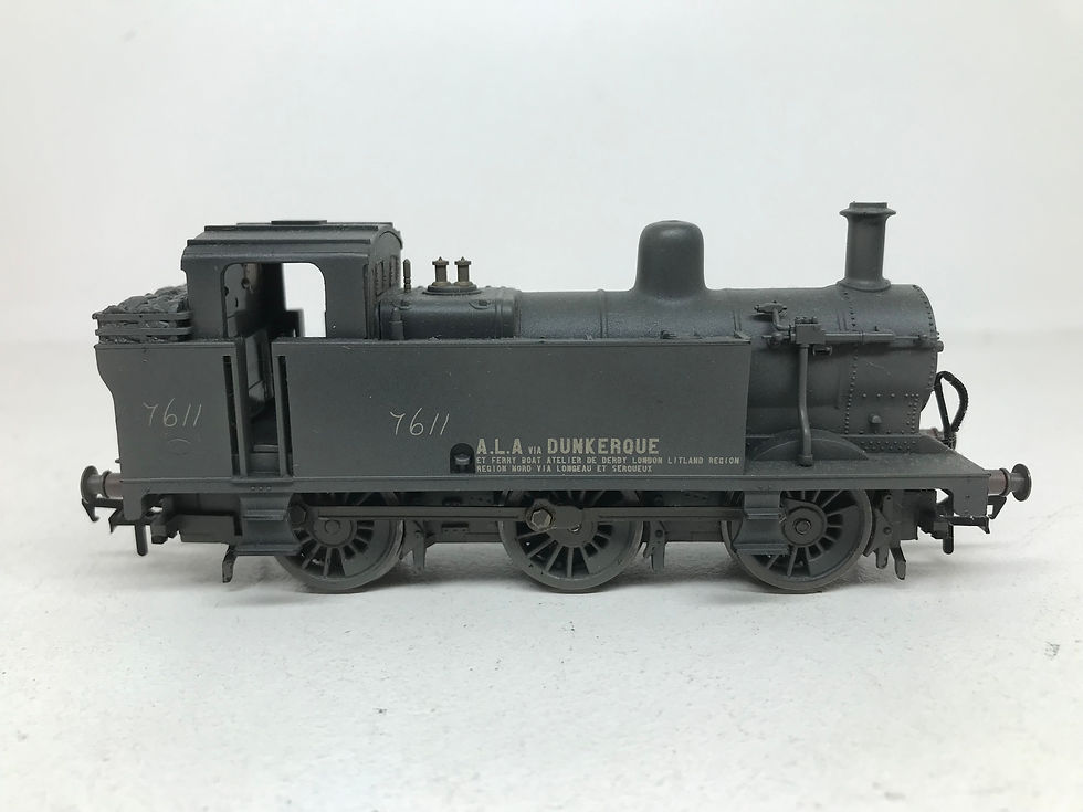 Thumbnail: HORNBY OO GAUGE R3362 Ex LMS JINTY WAR DEPARTMENT COLLECTOR'S CLUB LOCOMOTIVE