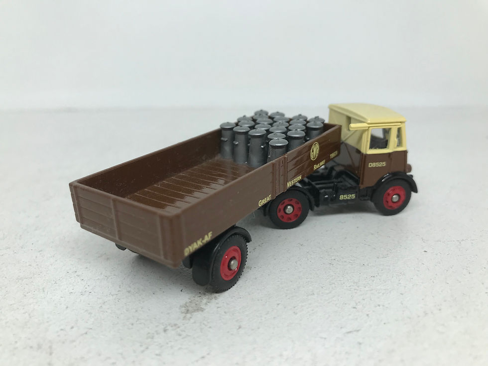 Thumbnail: CORGI TRACKSIDE 1:76 OO SCALE DG214000 GWR THORNYCROFT + LOADED TRAIL