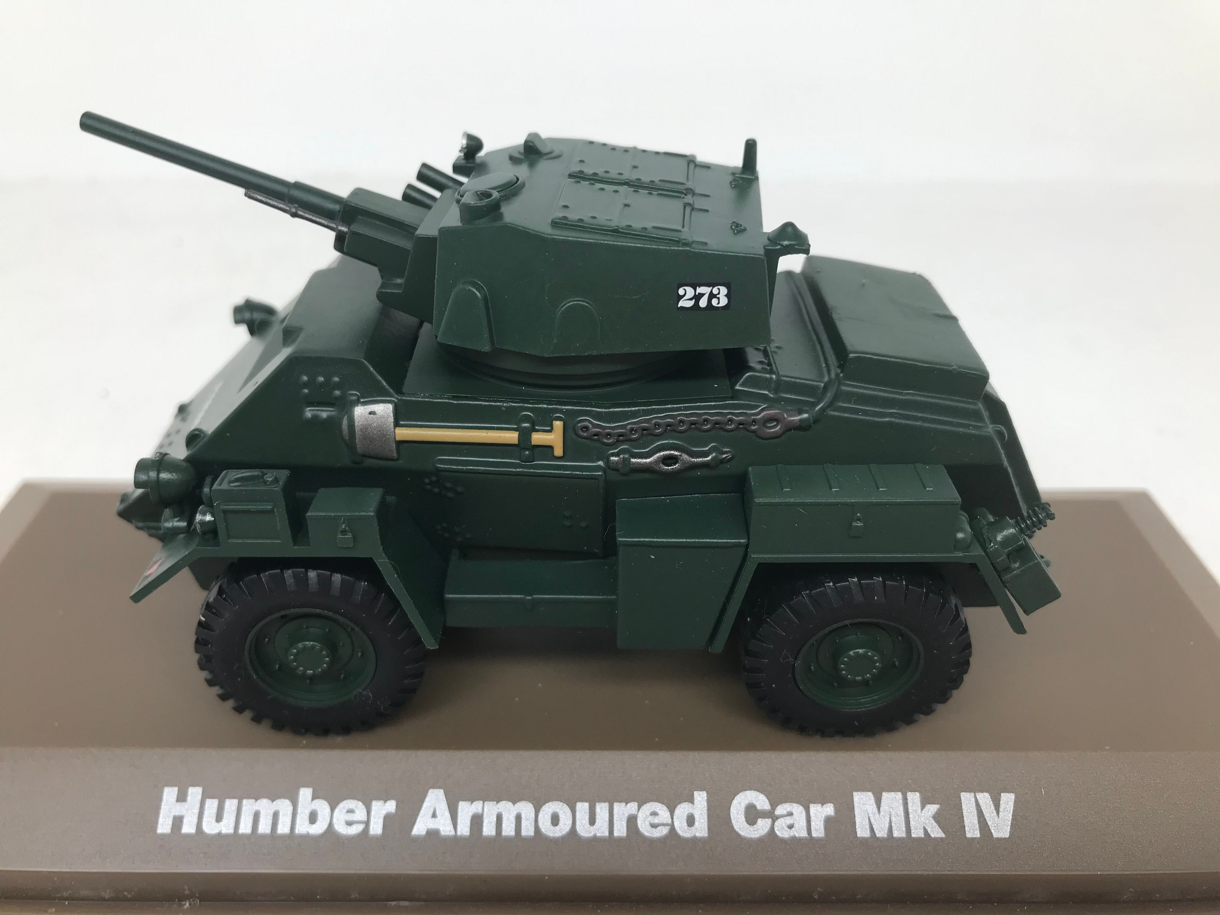 ATLAS EDITIONS DIECAST 1/43 SCALE WW2 HUMBER MkIV ARMOURED CAR