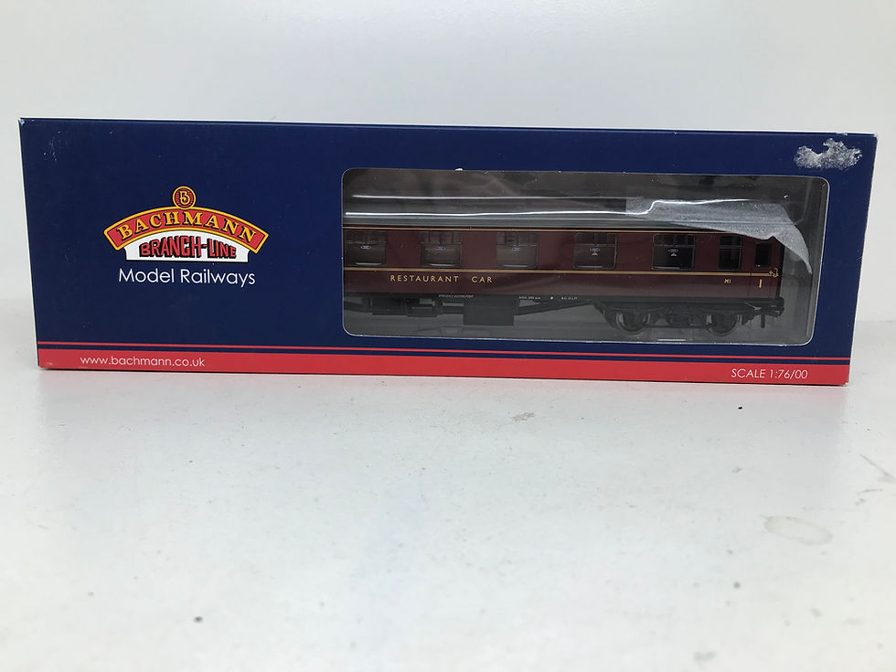 Thumbnail: BACHMANN OO GAUGE 39-251D BR MAROON RFO RESTAURANT COACH