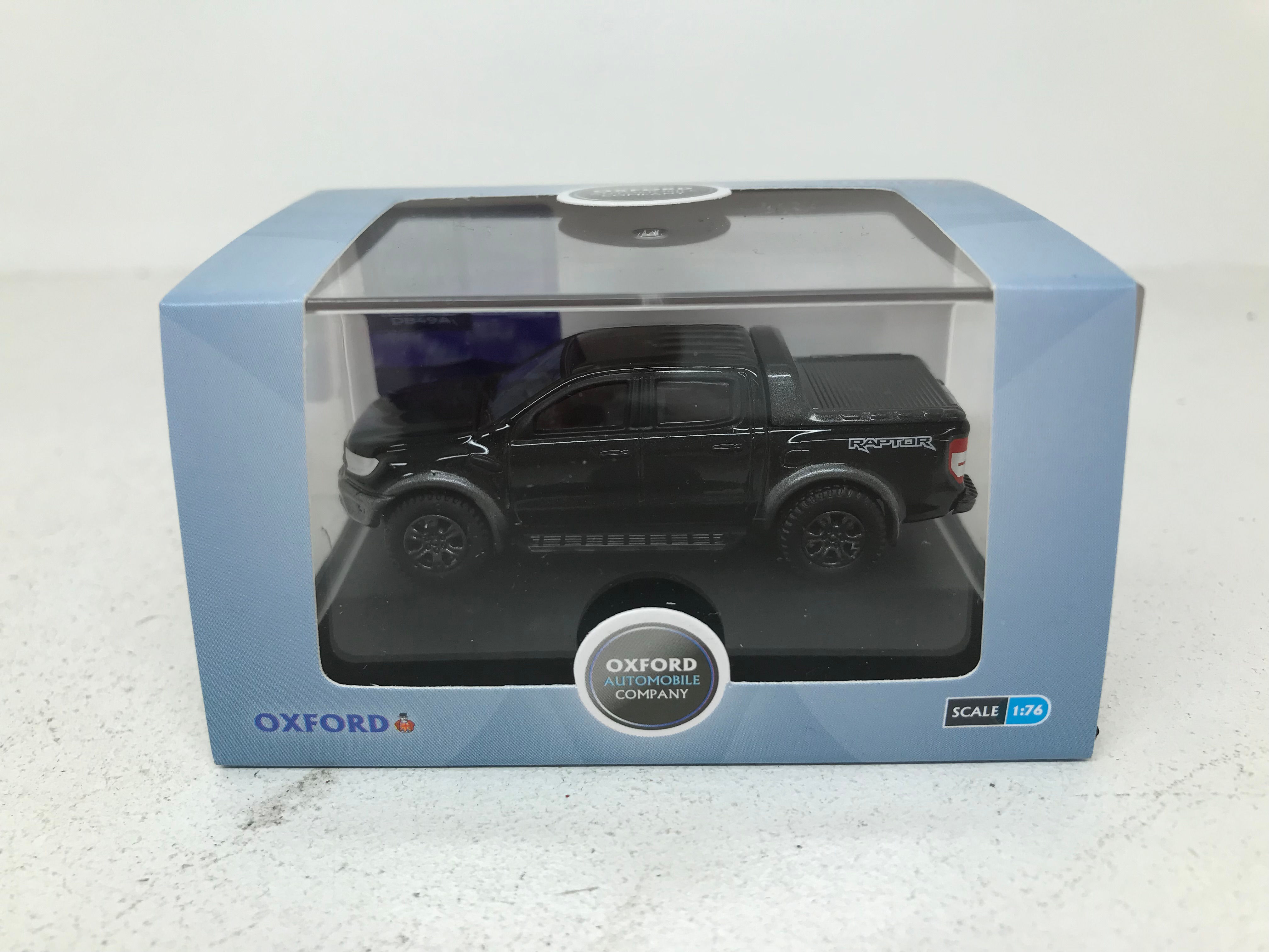 OXFORD 1:76 SCALE OO GAUGE 76FR001 FORD RANGER RAPTOR BLACK