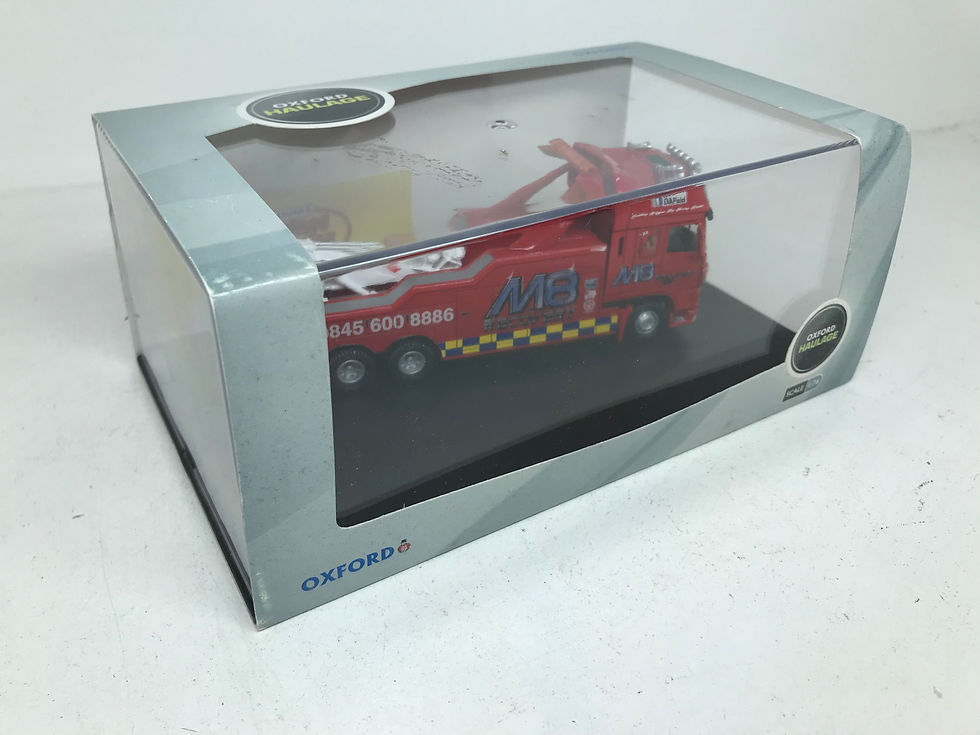 Thumbnail: OXFORD 1:76 SCALE OO GAUGE DAF01REC M8 GLASGOW WRECKER TRUCK
