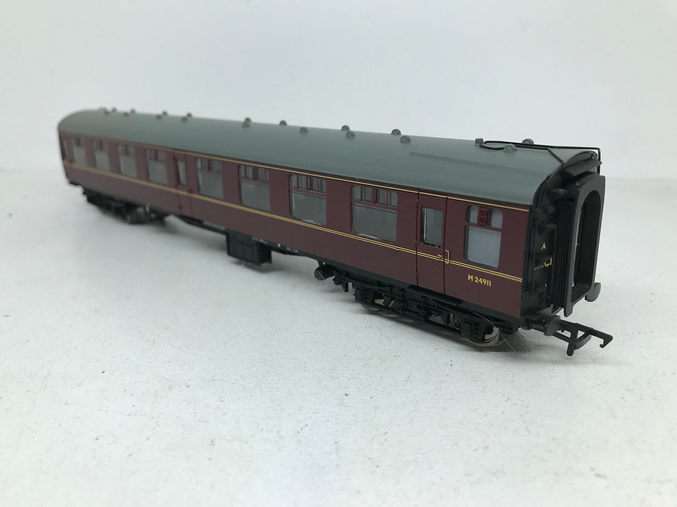 Thumbnail: BACHMANN OO GAUGE 39-026E BR MAROON Mk1 CORRIDOR SECOND COACH