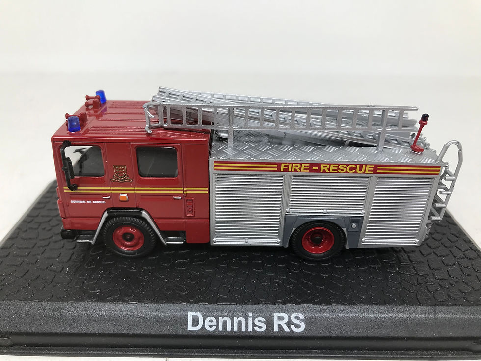ATLAS EDITIONS 1:76 OO SCALE DENNIS RS ESSEX FIRE ENGINE