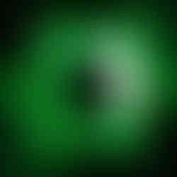 Green Lantern logo featuring a green shimmering circle with two lines above it.