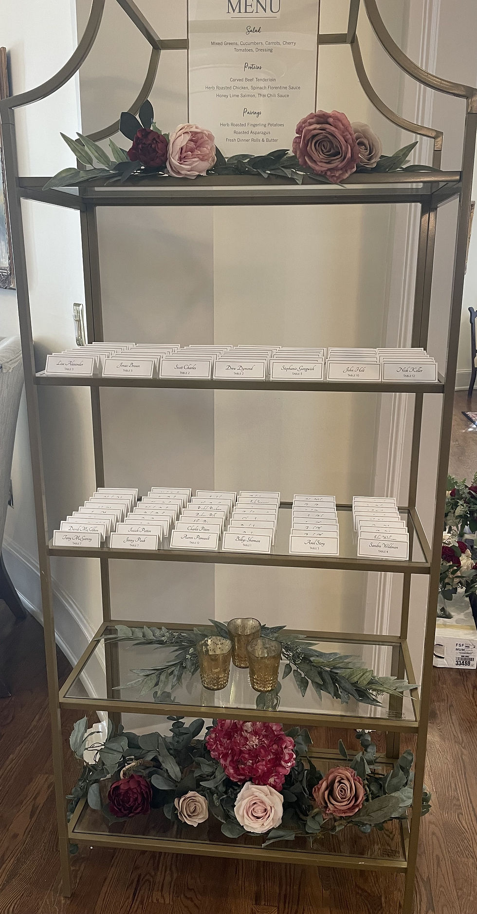 Seating Arrangement | SJ Coordination & Events