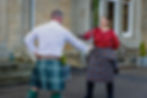 Sword fighting at Rothes Glen Ultimate Scottish Weekend