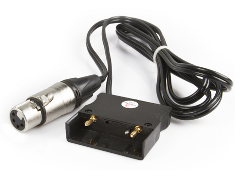 S-7100A Gold Mount to 4-pin XLR Cable