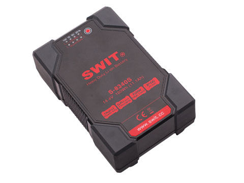 S-8340S 160Wh V-mount Battery w/IP66 & Drop off protection