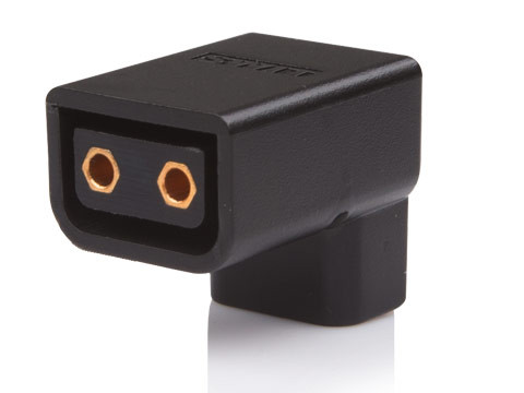 S-7105 90° D-tap Male to Female Connector