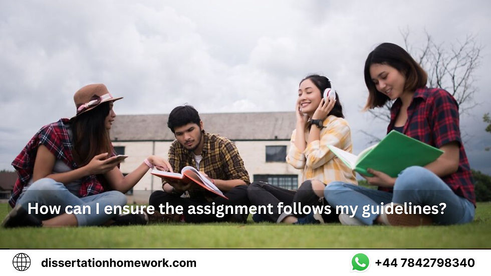 ONLINE ASSIGNMENT HELP IN UK