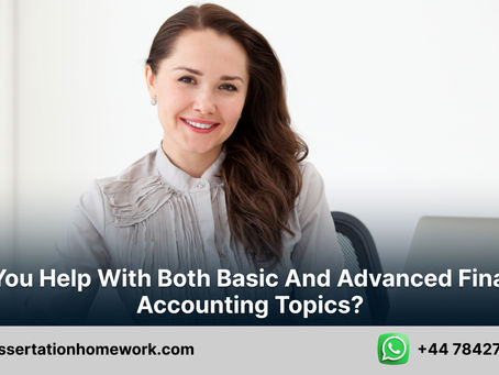 Can you help with both basic and advanced financial accounting topics?